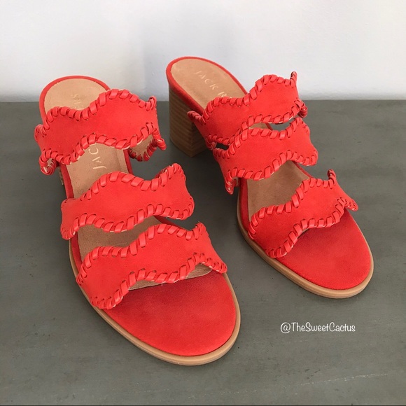 Jack Rogers Logan Mid Heel Sandal - Picture 4 of 12